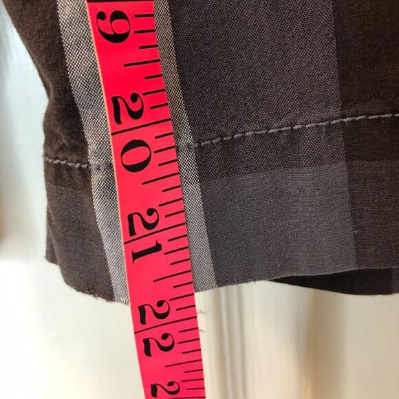 American Eagle Outfitters Men's Plaid Bermuda Shorts Size 28 Longer Length - Picture 8 of 8